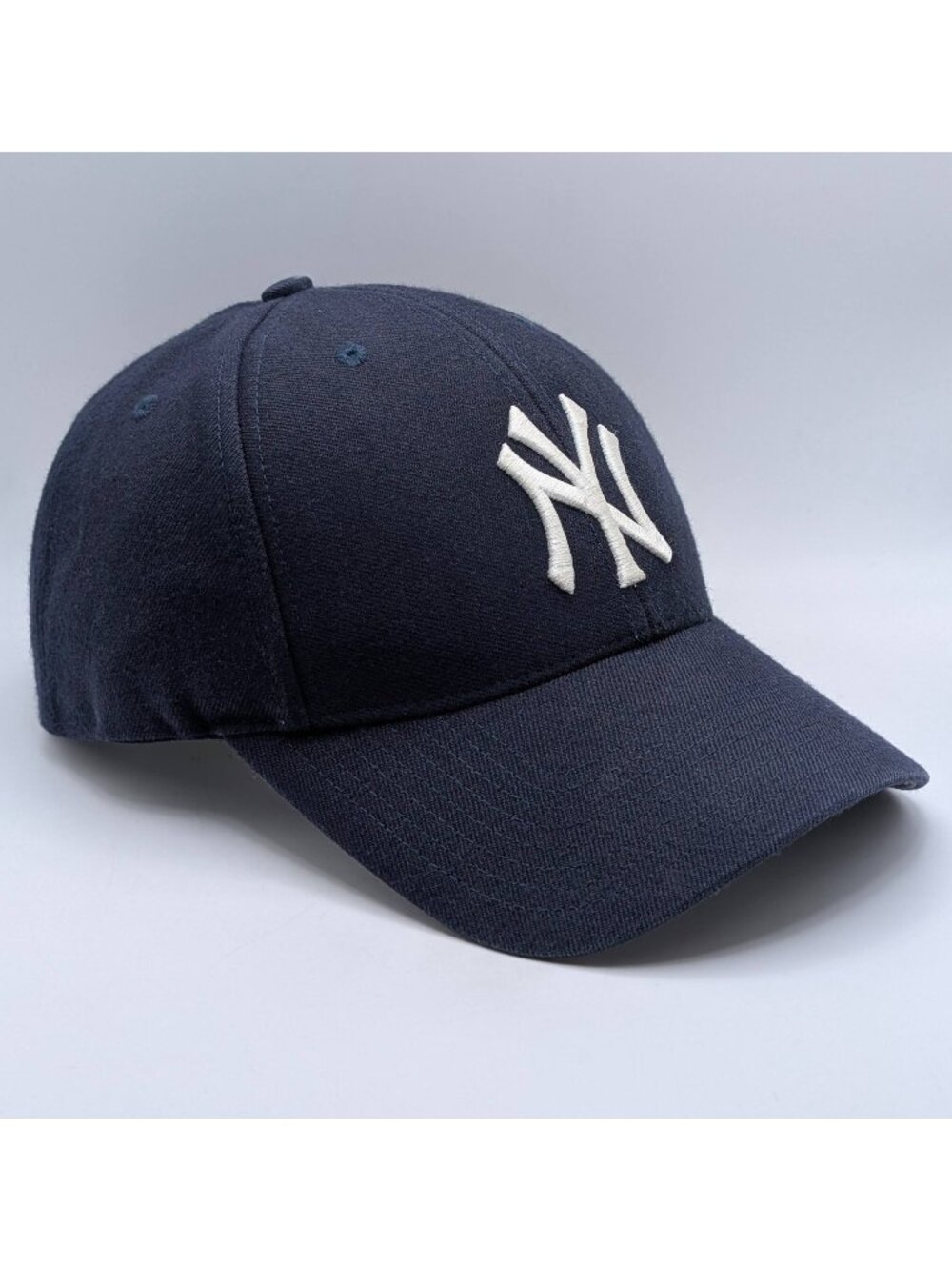 New York Yankees Hat Cap Strap Back Blue MLB Baseball Twins Enterprise Bronx NY